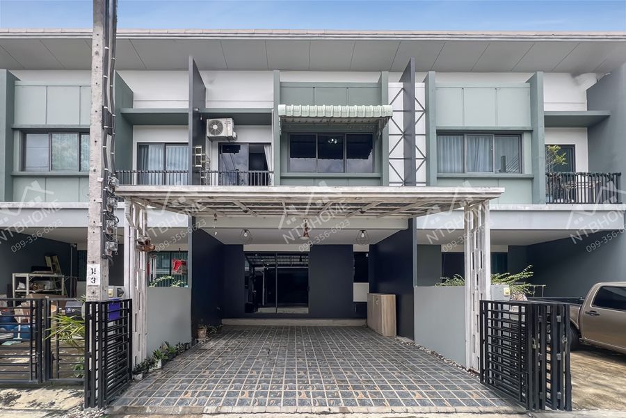 ขายทาวน์เฮาส์ - ขายพร้อมผู้เช่า ทาวน์โฮม 2 ชั้น สิริ เพลส ติวานนท์ ต่อเติมครบพร้อมอยู่ ทำเลดีใกล้แยกสวนสมเด็จฯ