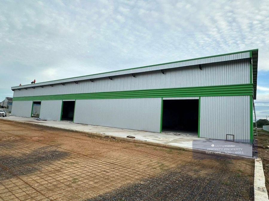 ให้เช่าโรงงาน / โกดัง - ให้เช่าโกดัง ถ.หนามแดง-บางพลี ต.บางแก้ว อ.บางพลี สมุทรปราการ พื้นที่ 200-800 ตร.ม.