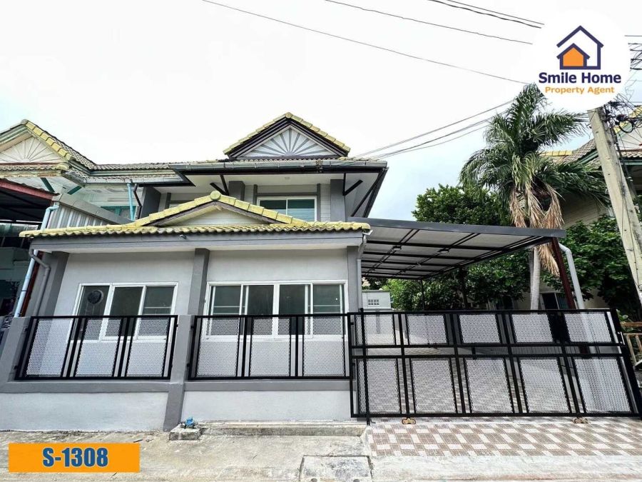 ขายทาวน์เฮาส์ - ขายบ้านพฤกษา15 ตำหรุ-บางพลี ใกล้นิคมบางปู สมุทรปราการ