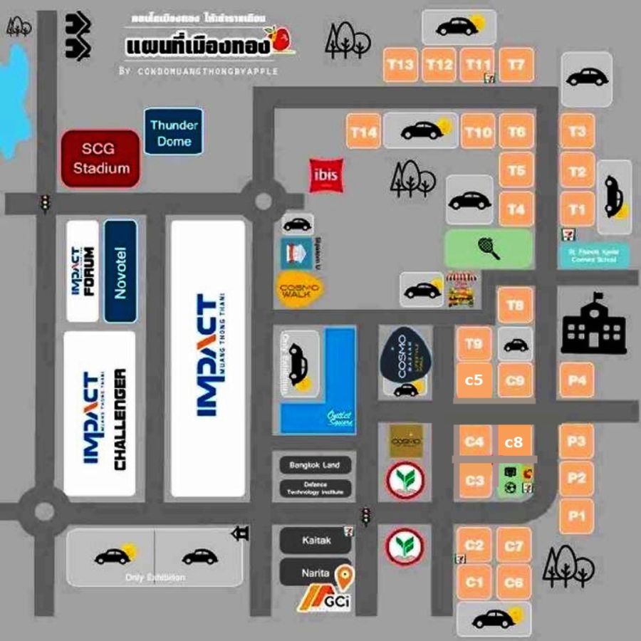 ขายคอนโด - ขายป๊อปปูล่าคอนโดมิเนียม 32.84ตรม. อาคาร7 ชั้น14 ห้องเปล่า จัดกู้ฟรี
