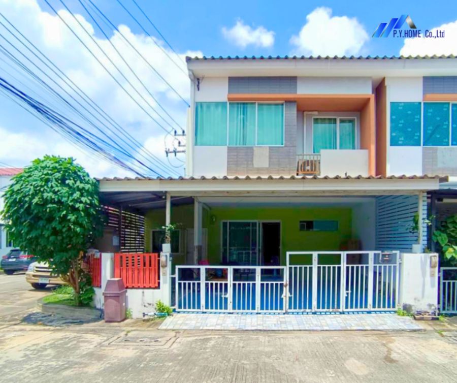 ขายทาวน์เฮาส์ - ขายทาวน์เฮ้าส์ 2 ชั้น หลังมุม โครงการ THE TRUST วงแหวน-ลำลูกกา