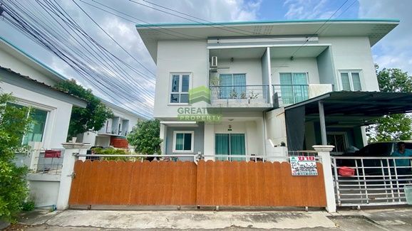 ขายทาวน์เฮาส์ - ให้เช่า/ขายทาวน์โฮม 2 ชั้น หมู่บ้านเดอะเนเจอร์ การ์เด้นท์ ลาดหลุมแก้ว ปทุมธานี เนื้อที่ 22.40 ตร.ว ทำเลดีมาก ต่อเติมครบ พร้อมอยู่