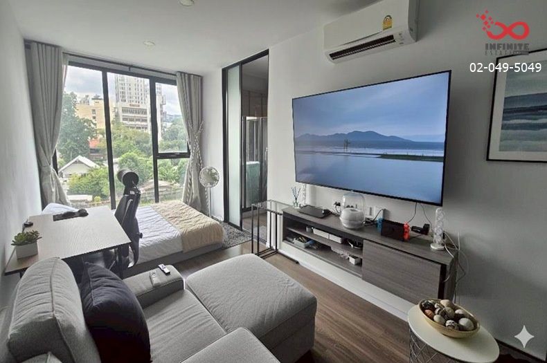 ขายคอนโด - ขายคอนโด ดิ ออริจิ้น รัชดา-ลาดพร้าว 27ตร.ม. ชั้น4 ใกล้รถไฟฟ้า พร้อมเฟอร์