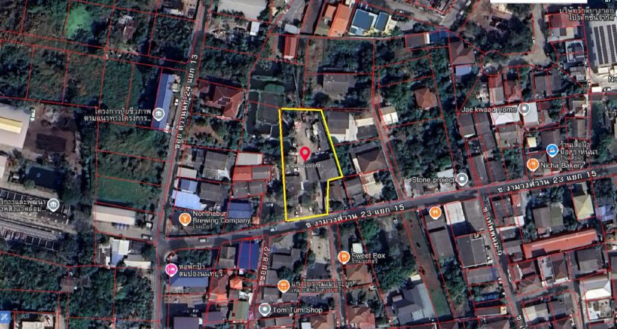 ขายที่ดิน - ขายที่ดินถมแล้ว 400 ตร.วา ซอยงามวงศ์วาน 23 แยก 15 ทำเลศักยภาพ เหมาะเพื่อการลงทุน