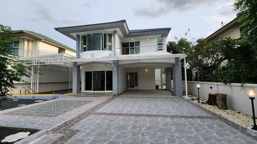 ขายบ้าน - ขายบ้านเดี่ยวรีโนเวทใหม่ สวยหรู พร้อมสระว่ายน้ำส่วนตัว! หมู่บ้านศุภาลัย ออร์คิดปาร์ค วัชรพล สุขาภิบาล 5 ซ.67