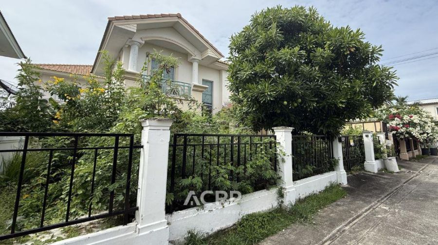 ขายบ้าน - ขายบ้านเดี่ยว 2 ชั้น พฤกษาวิลเลจ 6 ดีไลท์ พระราม 2 บางขุนเทียน-ชายทะเล ทำเลดี