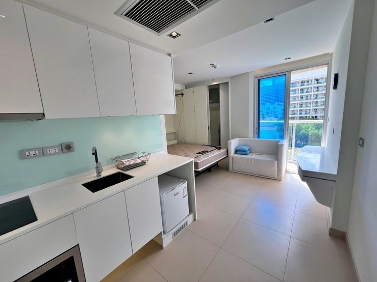 ขายคอนโด - ขาย Sands Condominium พัทยา ซีวิว ติดทะเลหาดพระตำหนัก ห้องใหม่ไม่เคยเข้าอยู่ เพียง 1.5 ล้าน 25 ตรม. 1 นอน ตกแต่งสวย เฟอร์ครบพร้อมอยู่