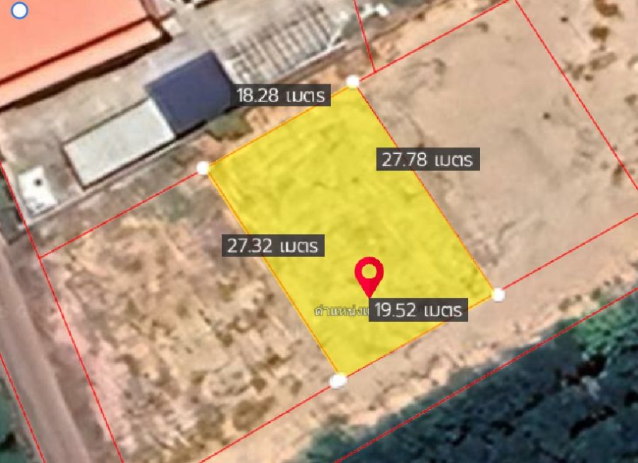 ขายที่ดิน - ขายที่ดินหนองยาว 130 ตรว. ถมแล้วล้อมรั้ว ใกล้ถนนเส้น3002-270เมตร อ.พนมสารคาม ฉะเชิงเทรา