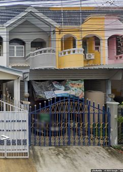 ขายทาวน์เฮาส์ - ขายทาวน์เฮ้าส์ 2 ชั้น หมู่บ้านเทพนครทาวน์ สายเมน ซ.ศรีสมิตร ใกล้ MRT