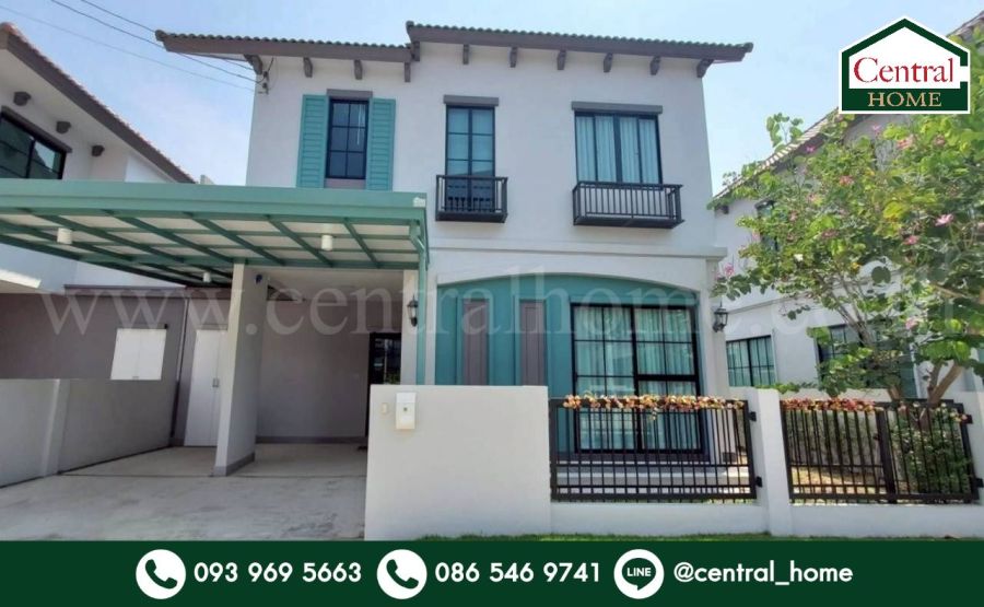 บ้าน - บ้านแฝด อณาสิริ รามคำแหง บิวท์อินทั้งหลัง พร้อมเข้าอยู่