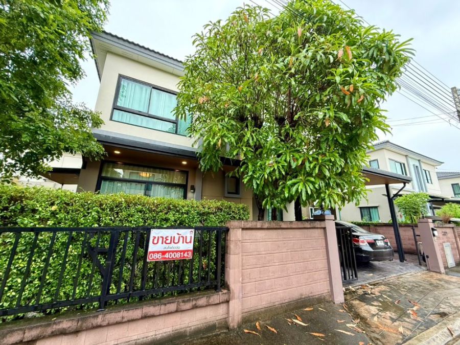 ขายบ้าน - ขายบ้านเดี่ยว 2 ชั้น คาซ่าวิลล์ วงแหวน รามอินทรา ขนาด 50.2 ตร.ว. บ้านหันหน้าทิศเหนือ ใกล้แฟชั่นไอส์แลนด์