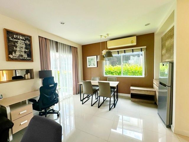 ให้เช่าบ้าน - ม.เกษมบัณฑิต ร่มเกล้า 1.2 กม. ลด22% MRTมีนบุรี 2.1กม. ให้เช่าบ้านเดี่ยว 2ชั้น 59ตร.วา. 239ตร.ม.