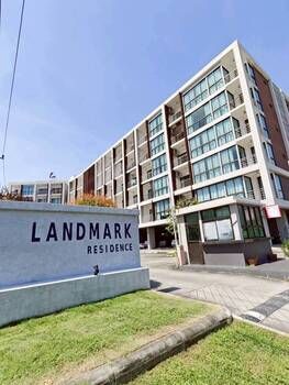 ขายคอนโด - ขาย Landmark Residence Condo ใกล้ ABAC บางนา ห้องสวย พร้อมเฟอร์ครบ เข้าอยู่ได้เลย