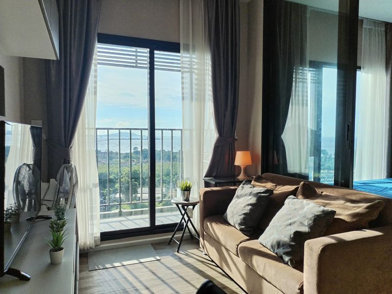 ให้เช่าคอนโด - ปล่อยเช่า คอนโดไนท์บริดจ์ ดิ โอเชี่ยน ศรีราชา ห้องสวย ราคาถูกสุดคุ้ม