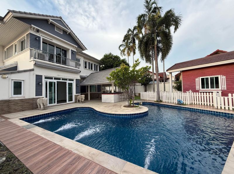 ให้เช่าบ้าน - ปล่อยเช่าบ้านเดี่ยว โครงการ หมู่บ้านไทยปุรี สุรศักดิ์ ศรีราชา ชลบุรี