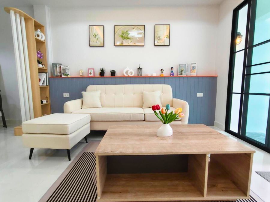 ขายทาวน์เฮาส์ - ขายถูกบ้านสวยใกล้มอเตอร์เวย์ ม.แพรมาพร คลอง 4