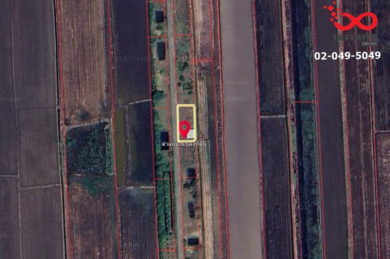 ขายที่ดิน - ขายที่ดิน ถมแล้ว 200ตร.วา องครักษ์ นครนายก วัดราษฎร์ศรัทธาธรรม