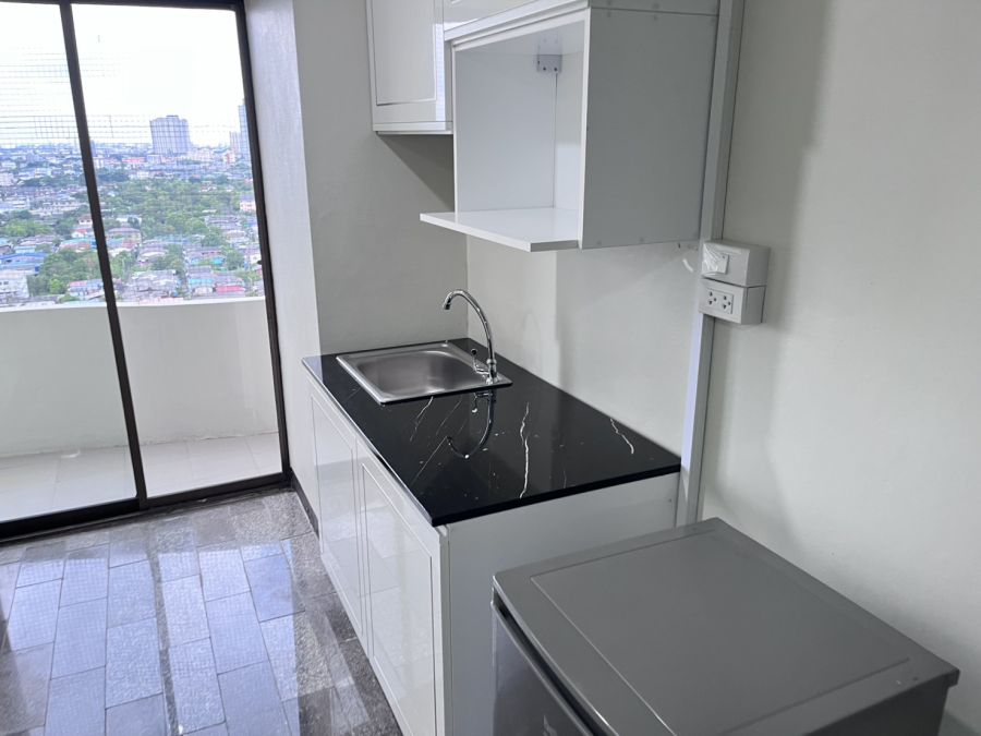 ขายคอนโด - สถิตย์ภิรมย์คอนโดทาวน์ ชั้น 18 วิวเมือง ทำเลดีเยี่ยม:จังหวัดนนทบุรี