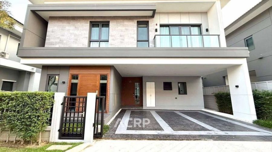 ให้เช่าบ้าน - ให้เช่าบ้านเดี่ยว เดอะ ซิตี้ บางนา ใกล้เมกาบางนา เฟอร์นิเจอร์ครบ