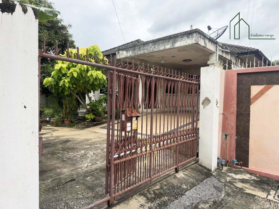 ขายบ้าน - หมู่บ้านโสภา บ้านเดี่ยว 1 ชั้น ใกล้แคราย ขนาด 110 ถนนงามวงศ์วาน นนทบุรี