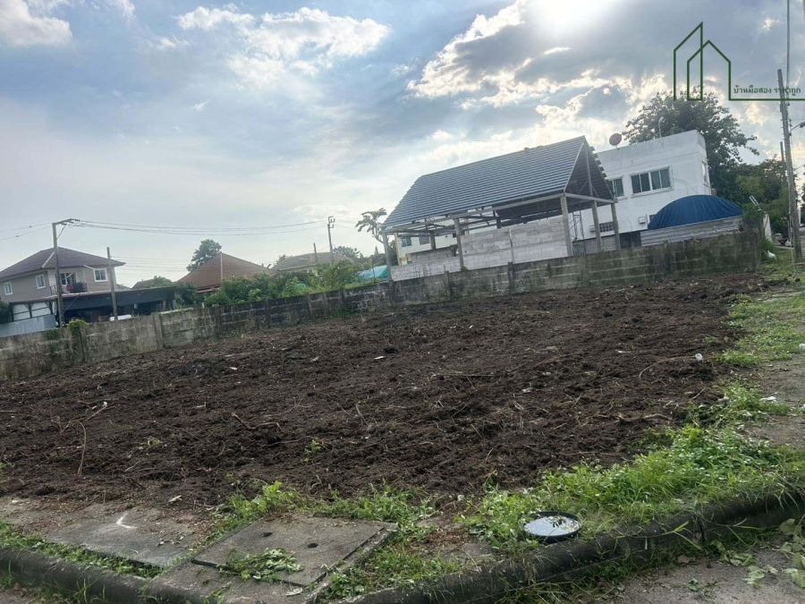 ขายที่ดิน - ที่ดินเปล่าหมู่บ้านแฮปปี้เพลสพาร์ค ลาดกระบัง ถนนเจ้าคุณทหาร