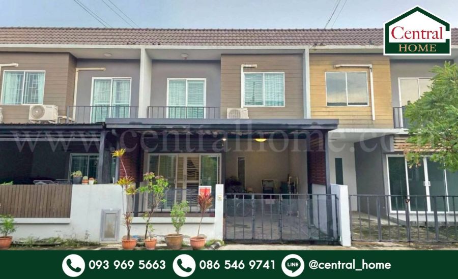 ขายทาวน์เฮาส์ - ทาวน์โฮม อารียา เดอะคัลเลอร์เฟส 7 กาญจนาภิเษก - ไทรน้อย