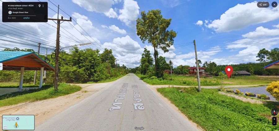 ขายที่ดิน - ขายที่ดินติดถนนแปลงสวย รัตภูมิ สงขลา (ขายยกแปลง)