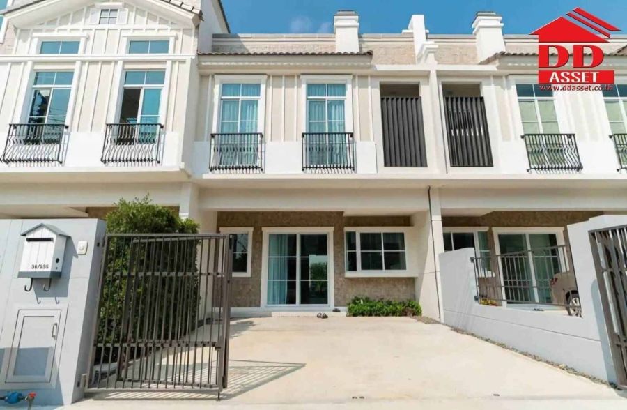 ให้เช่าทาวน์เฮาส์ - For Rent Indy 2 Bangna - Ramkhamhaeng 2 ทาวน์โฮม 2 ชั้น หมู่บ้าน อินดี้ บางนา - รามคำแหง ตรงข้ามเมกะบางนา