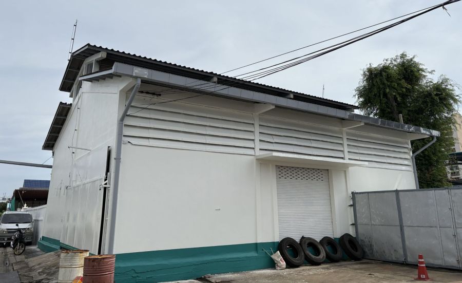 ให้เช่าโรงงาน / โกดัง - โกดังให้เช่า 1 ชั้น 225 ตรม. ซอยเรวดี แคราย นนทบุรี ราคาถูก ทำเลดี