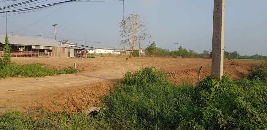 ขายที่ดิน - ขายที่ดินติดถนนสุวรรณศรใกล้ทางขึ้นลง มอเตอร์M6