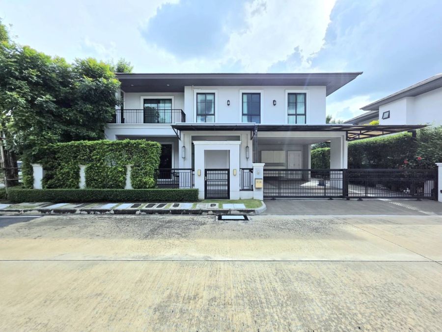 บ้าน - ขาย / ให้เช่า บ้านเดี่ยว 77 ตร.ว. เศรษฐสิริ แจ้งวัฒนะ-ประชาชื่น 2 แปลงริม ใกล้ทางด่วนศรีสมาน เพียง 1.9 กม. ใกล้เมืองทองธานี ใกล้สนามบินดอนเมือง