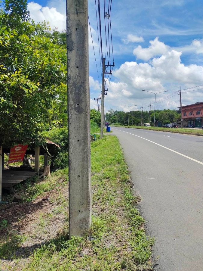 ขายที่ดิน - ขายที่ดินเขาเพิ่ม เนื้อที่ 3 ไร่ ติดถนนเส้นบ้านนา-แก่งคอย3222 อ.บ้านนา นครนายก