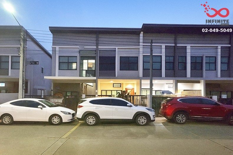 ทาวน์เฮาส์ - ขายทาวน์โฮม 2ชั้น ไทม์โฮม 2 สวนหลวง อ่อนนุช 21ตร.ว.กาญจนาภิเษก 44/1 ใกล้สุวรรณภูมิ