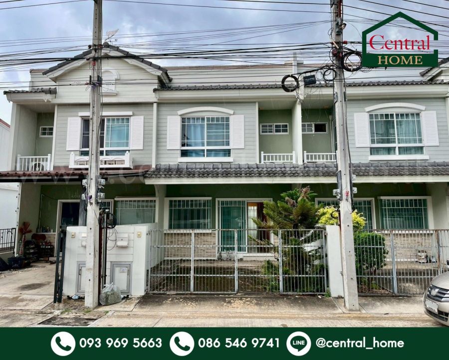 ขายทาวน์เฮาส์ - ทาวน์เฮ้าส์ วิลลาจจิโอ อยุธยา - บางปะอิน ราคาถูก