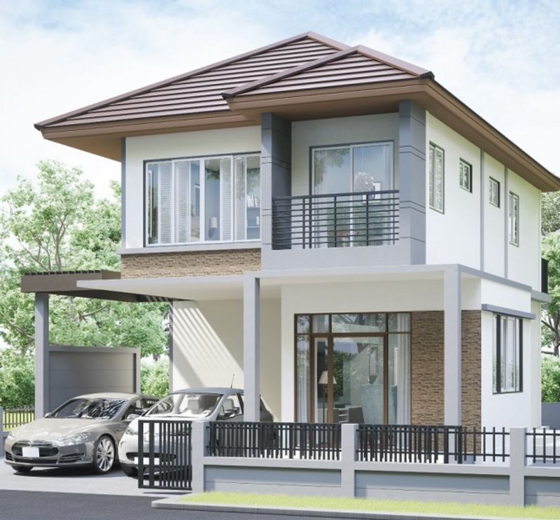 ขายบ้าน - ขายบ้านเดี่ยว หมู่บ้านอรินสิริ สปอร์ต วิลเลจ ถ.มิตรสัมพันธ์ บ้านปึก ชลบุรี