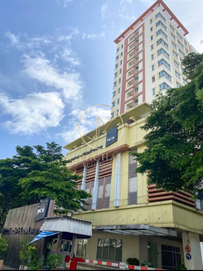 ขายคอนโด - ขายด่วน คอนโด เดอะนิช รัชดา-ห้วยขวาง ชั้น 11 เนื้อที่ 35.2 ตร.ม