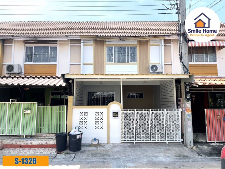 ขายทาวน์เฮาส์ - ขายทาวน์เฮาส์ หมู่บ้านพฤกษา47/1 หนามแดง-เทพารักษ์ สมุทรปราการ