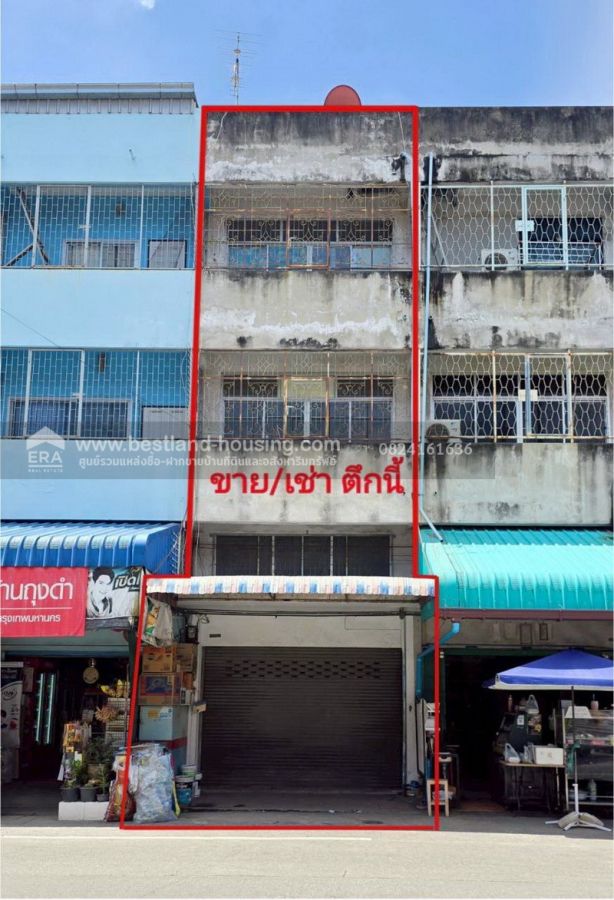 อาคารพาณิชย์ / สำนักงาน - ขายเเละให้เช่า ตึกแถว 3 ชั้นครึ่ง รวมชั้นลอย รามอินทรา ซอยคู้บอน 27 กว้าง 4 เมตร ลึก 16 เมตร