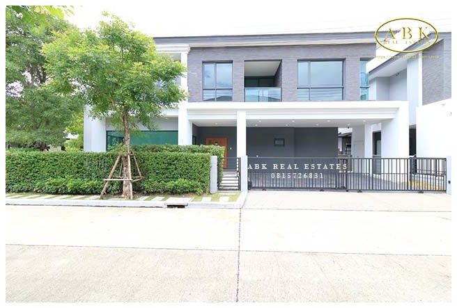 ขายบ้าน - บ้านเดี่ยว 2 ชั้น ใหม่พร้อมเข้าอยู่ หลังมุม ราคา 19 ล้านบาท ลดเหลือ 16.9 ล้านบาท