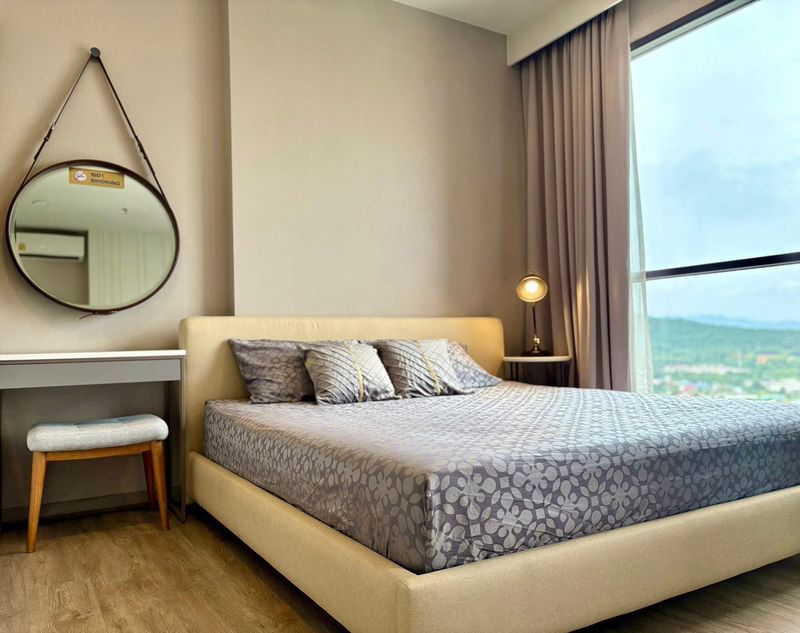 ให้เช่าคอนโด - ให้เช่าคอนโดศรีราชา ห้องสวย ตกแต่งพร้อมเข้าอยู่ คีน เซ็นเตอร์ ศรีราชา