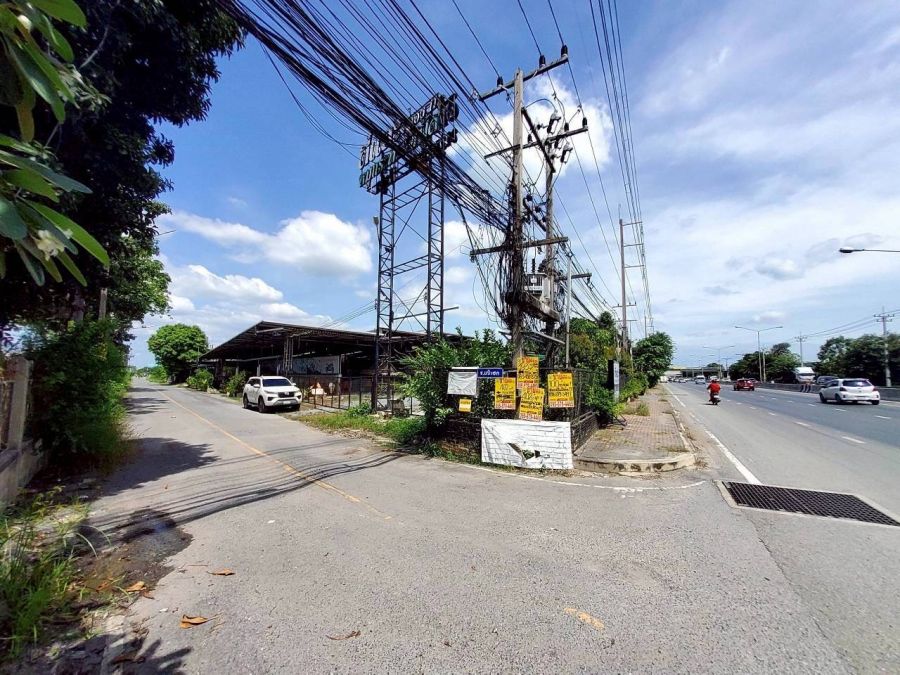 ขายที่ดิน - ขายถูก ที่ดินรังสิต-นครนายก 402 ตารางวา ติดถนนสาธารณะ คลอง 11 ซอย แป๊ะฮก อ.ธัญบุรี จ.ปทุมธานี