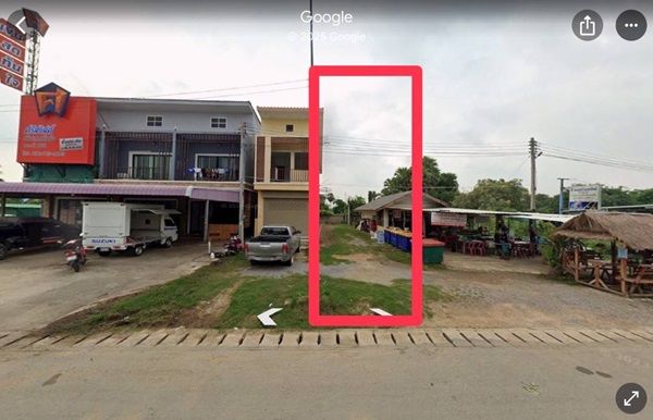 ขายที่ดิน - ขายที่ดินทำเลค้าขาย หน้ากว้างติดถนน บ้านลุ่มโพธิ์ อ.ปราณบุรี จ.ประจวบคีรีขันธ์