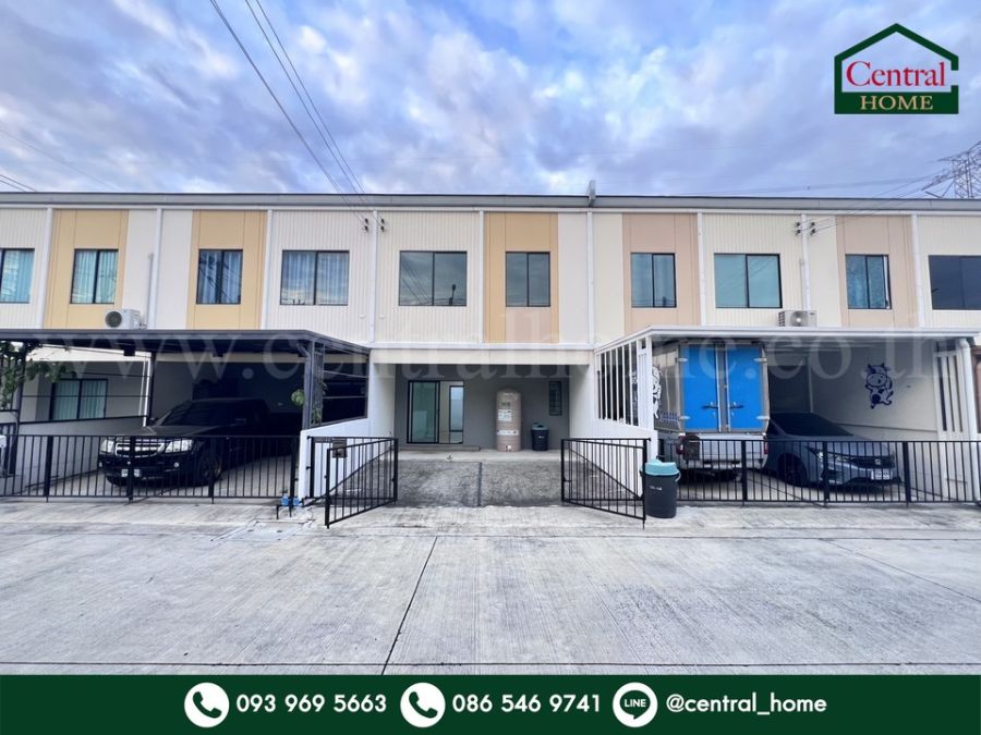 ขายทาวน์เฮาส์ - ทาวน์เฮ้าส์ เดอะคอนเนค 55 กรุงเทพ - ปทุมธานี 2 บ้านสวย พร้อมอยู่