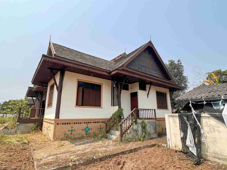 ขายบ้าน - ขาย บ้านไม้ทรงล้านนา 302 ตร.ว. ต.ทรายมูล อ.สันกำแพง จ.เชียงใหม่