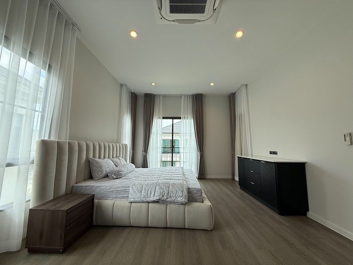 บ้าน - ขายหรือให้เช่าบ้านเดี่ยวหลังใหม่ เศรษฐสิริ บางนา กม.10 บ้านพร้อมเข้าอยู่ บางพลี จ.สมุทรปราการ.