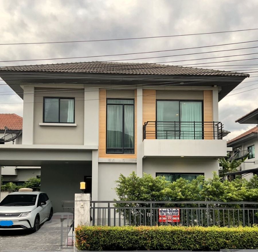 ขายบ้าน - ขายบ้านเดี่ยว Life Bangkok Boulevard รามอินทรา 65 พร้อมเข้าอยู่ ทำเลดี ใกล้รถไฟฟ้าสายสีชมพู ราคา 6.59 ล้าน