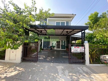 ขายบ้าน - หมู่บ้านศุภาลัยพรีโม่ ลาดกระบัง ขายด่วน บ้านแฝด 2 ชั้น เนื้อที่ 40.60 ตร.ว แปลงริม ทำเลดี ใกล้รถไฟฟ้า AirportLink