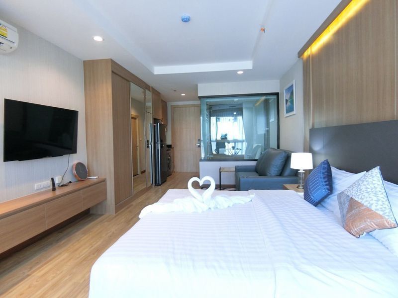 ให้เช่าคอนโด - ลัดดาพลัส ศรีราชา คอนโดให้เช่า ห้องสวย ชั้นสูง ตกแต่งพร้อมเข้าอยู่