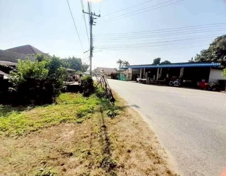 ขายที่ดิน - ขายที่ดินตำบลดอนแก้วสารภีติดถนนโฉนดพร้อมโอน