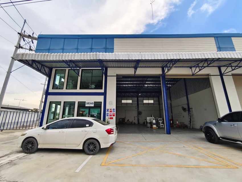 ให้เช่าโรงงาน / โกดัง - ให้เช่าโรงงาน/คลังสินค้าพร้อมออฟฟิศ ใกล้นิคมอุตสาหกรรมอมตะนคร พานทอง ชลบุรี พื้นที่สีม่วงลาย